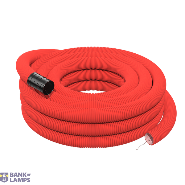 EVOCAB FLEX pipe, DN/OD 125 mm, N 450, 25 m, red, LVS EN31386 - 24, impact resistance class N image 1