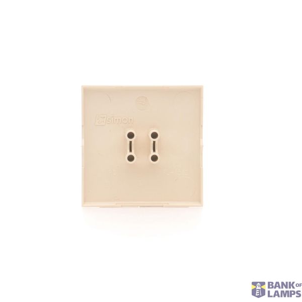 Double button for switches and push buttons, light gray matt image 1
