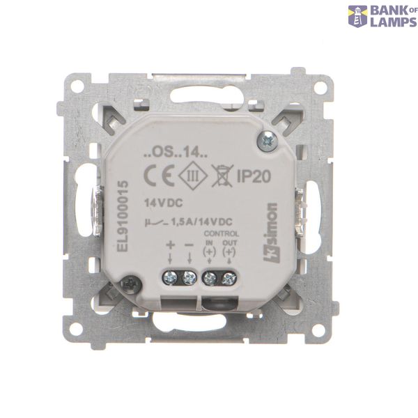 LED luminaire with motion sensor, 230V, (module), Simon 24, IP20, champagne matt, Col. temp.: 4200°K image 2