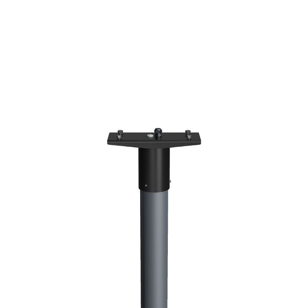 Pole mounting L 346 B 136 H 204 d 108 colour: anthracite image 2