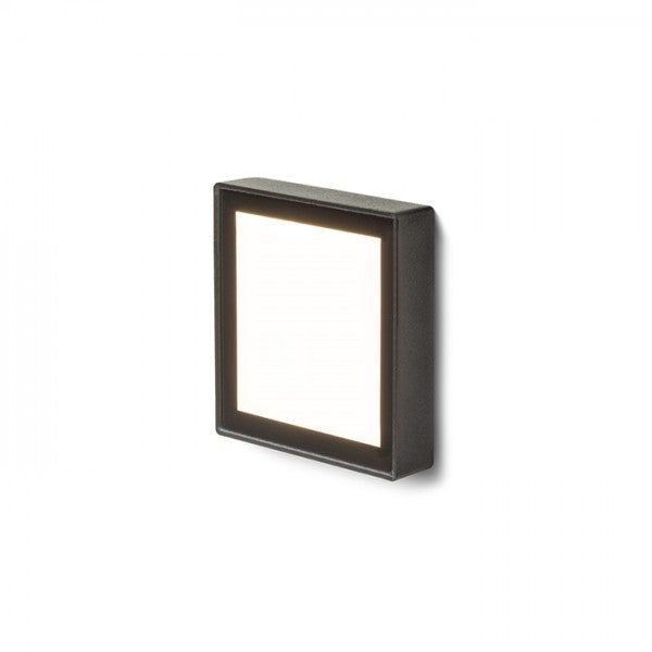 DEJAVU SQ 9 recessed black 230V LED 3.5W IP65 3000K image 1