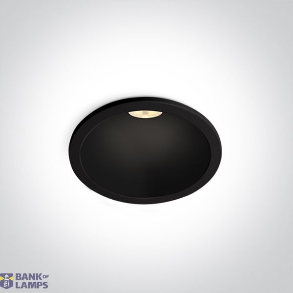 BLACK 7W CCTV IP20 230V DARKLIGHT image 1