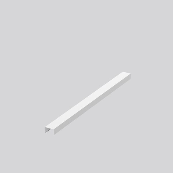Replacement cover, profile cover L 898 B 56 H 36 colour: white image 2