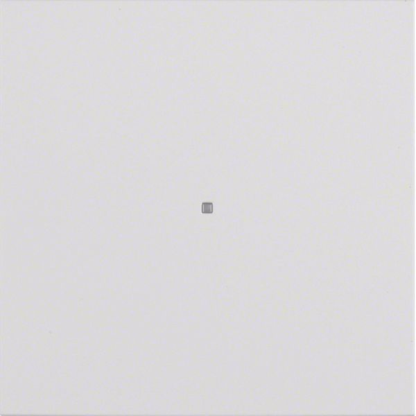 B.IQ push-button 1gang, KNX - B.IQ, p. white, matt, plastic image 1