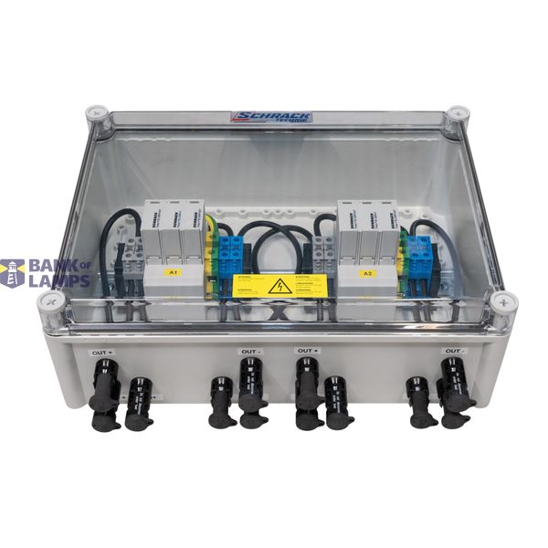 PV-lightning protection box 1000Vdc, for 2-MPP tracker image 3