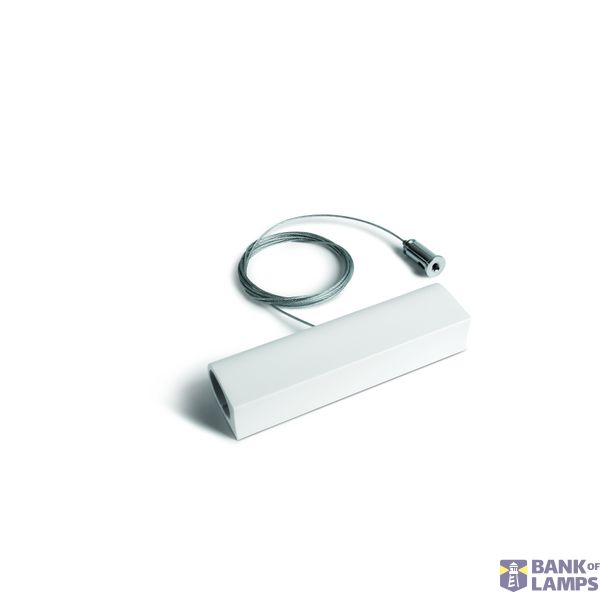 42004PF/W WHITE P&P SUSPENDED/SURFACE CONNECTOR IP20 image 1