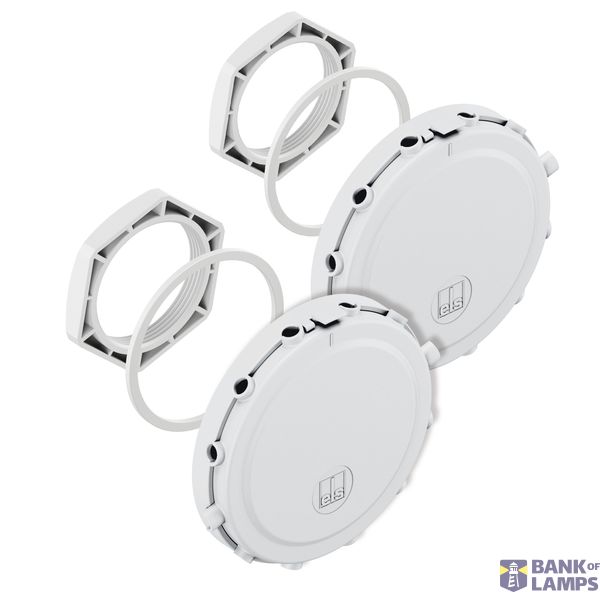 Ventilation element set, light grey, Type of protection IP65, UL BEL Air M40/gr image 1