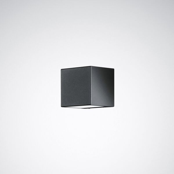 Wall and ceiling luminaire Skeo Q Lens Anthracite ET 4W 20lm asymmetric medium wide (AM) IP65 IK06 3 SDCM 6926340 image 1