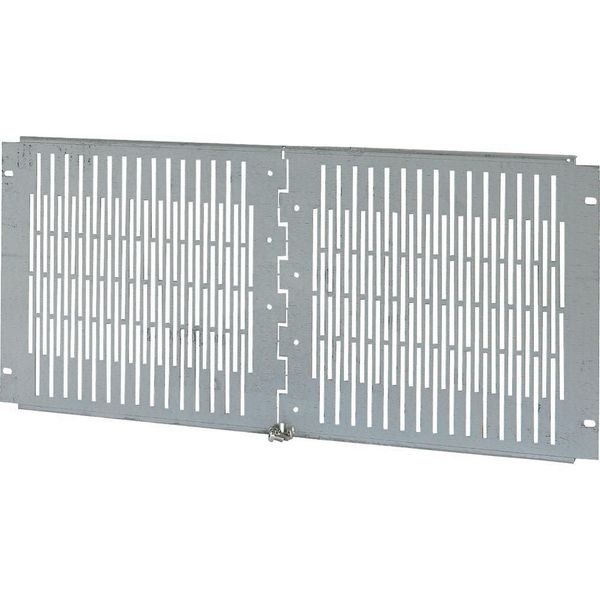 XTPPCBV3-H350W800 Partition, ventilated, for power feeder, HxW=350x800mm image 3