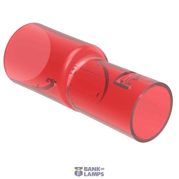 Transition coupling M20/M25 transparent-red image 1