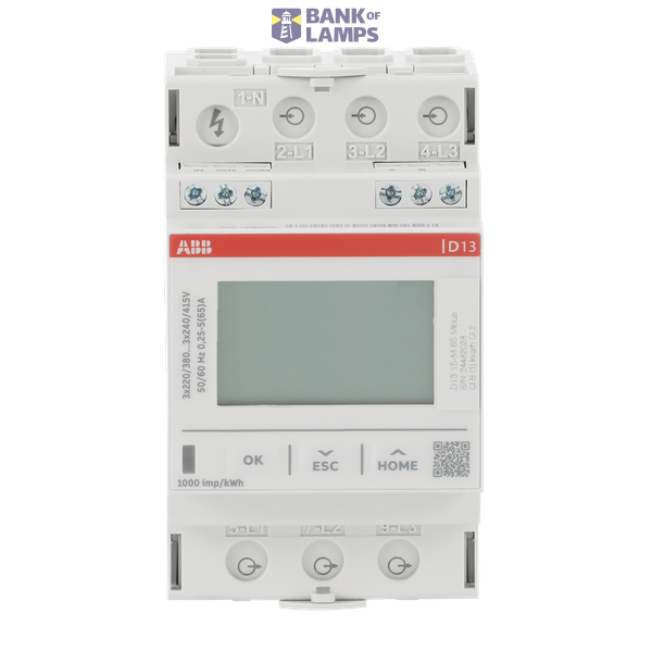 D13 15-M 65 Mbus, Energy meter'15', M-bus (wired), Three-phase, 65 A image 1