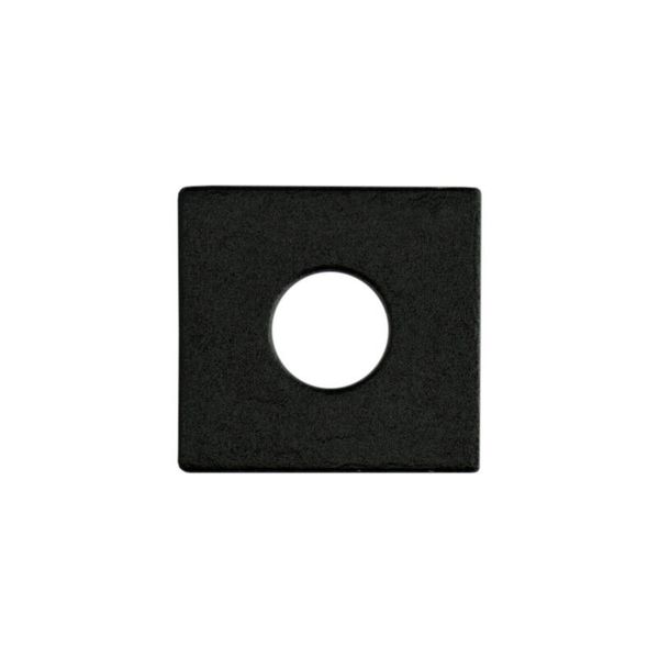 End cap for PW with hole, black, 1pc image 1