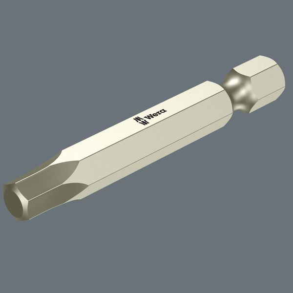 3840/4 Zeskant Bits, RVS, 5 x 89 mm image 4