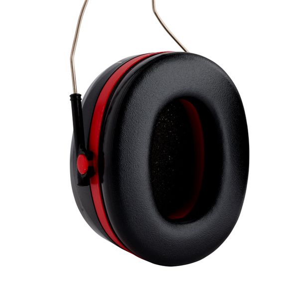 3M™ PELTOR™ Optime™ III Earmuffs, Black/Red, Headband, H540A-411-SV image 7