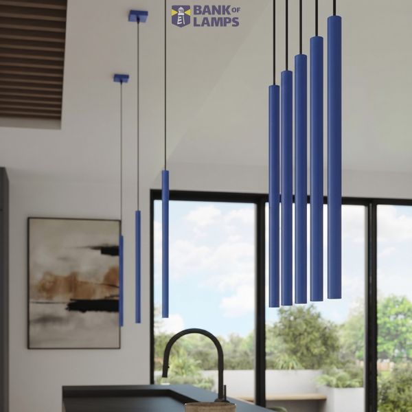 Pendant lamp PASTELO 1 ultramarine image 4