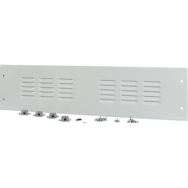 XTSZCSV4-H250W1000 Section wide cover, HxW=250x1000mm, IP42, grey image 2