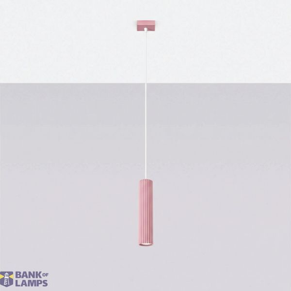 Pendant lamp KARBON 1 pink image 13