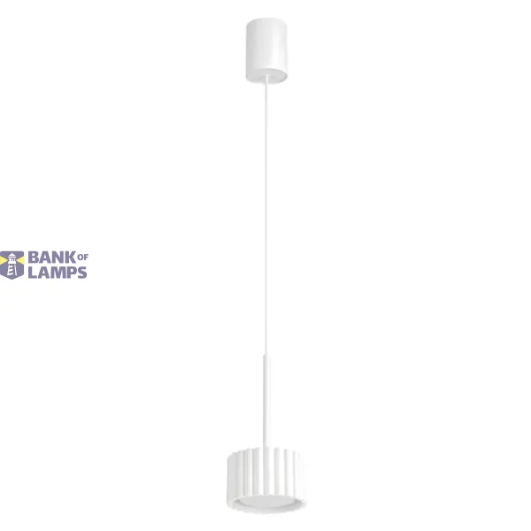 Pendant lamp AURA 1 white Gx53 image 1