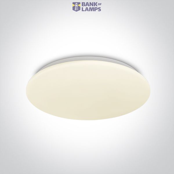 62026D/V WHITE PLAFO 50W CCTV IP20 230V image 1