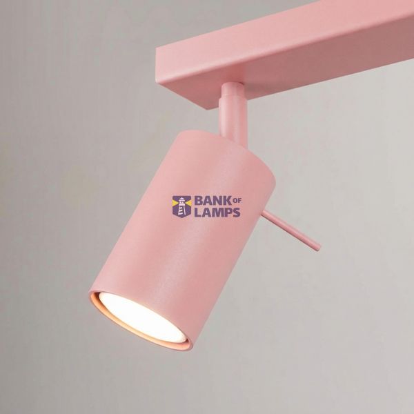 Ceiling lamp RING 4L pink image 3