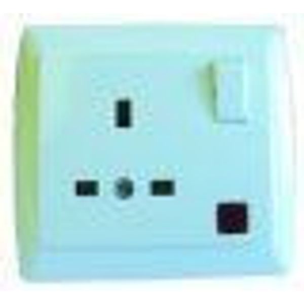 EARTH SOCK (BRITISH) W/SWITCH & PILOT LAMP IV image 1