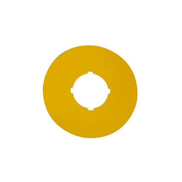 M22-XBK Label, emergency switching off, yellow, blank image 5