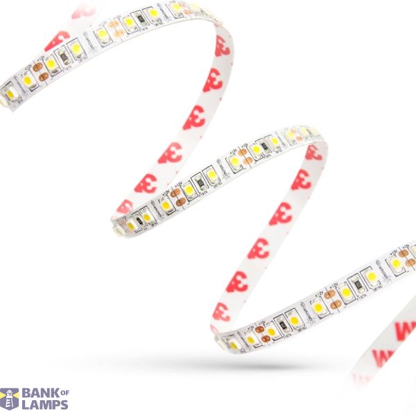 LED STRIP 24W 3528  120LED WW ECO 1m (roll 5m) - without silicone SPECTRUM image 1
