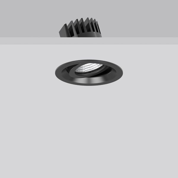 LEVIDO SWING round, 7,5 / 12 W, 690 / 1050 lm, 830, black, Phase-cut R image 1