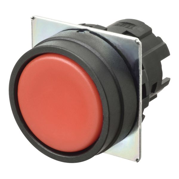 Pushbutton A22NZ 22 dia., bezel plastic, flat, alternate, cap color op A2270199R image 3