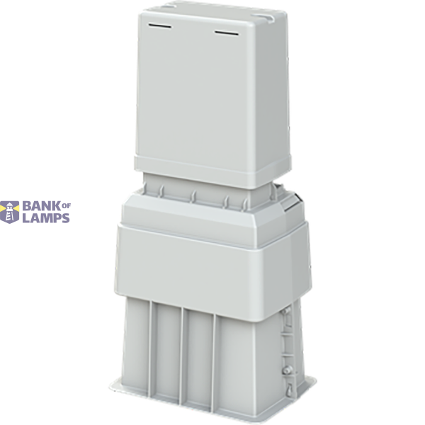 EH1 PEDESTAL NON VENTILATED CLICK LOCK Single package image 2