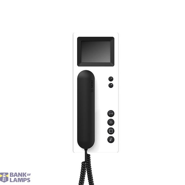 BTSV 850-03 WH/S Bus telephone standard with color monitor image 1