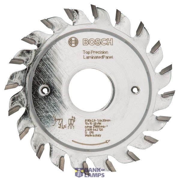 Scoring blade Top Precision Laminated Panel 80 x 20 x 2,8-3,6 mm, 10+10 image 1