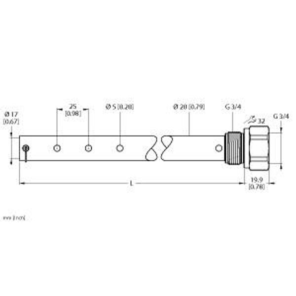 Accessories Coaxial Tube   LSCT-51-0300 image 1