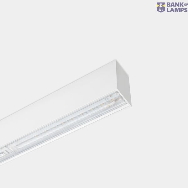 Lineal lighting system Infinite Pro 1136mm Surface Wall washer 17.08W LED warm-white 3000K CRI 90 DALI-2/PUSH White IP40 1845lm image 1