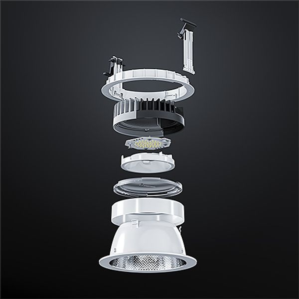 PANOS R R150 3k-830 LDO L FAL WH - LED ceiling-recessed luminaire image 3