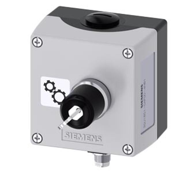 Enclosure for command devices, 22 mm, round image 1