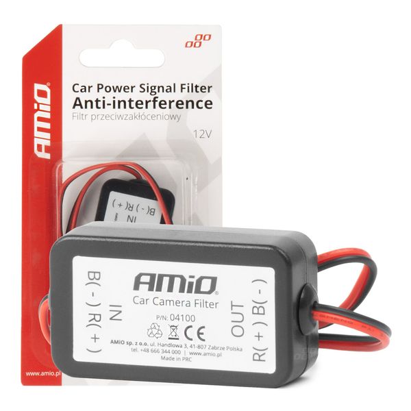 Car Power Signal Filter Anti-interference 12V AMIO-04100 image 1