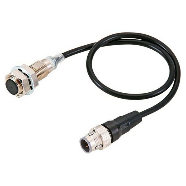 Proximity sensor, inductive, brass-nickel, M12, shielded, 7 mm, NC, 0. E2E 8366G image 1