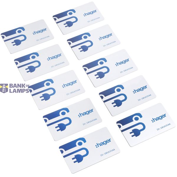 Set met 10 RFID badges image 1