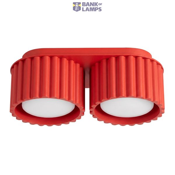 Ceiling lamp AURA 2 red Gx53 image 2