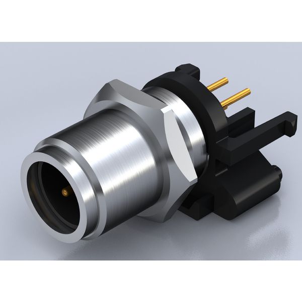 Built-in plugs, M12, Mounting thread: M 12, Number of poles: 4, Strand / cable length: image 1