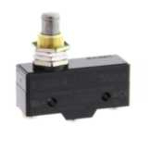 General purpose basic switch, panel mount plunger (medium OP), SPDT, 1 Z15G1314R image 1