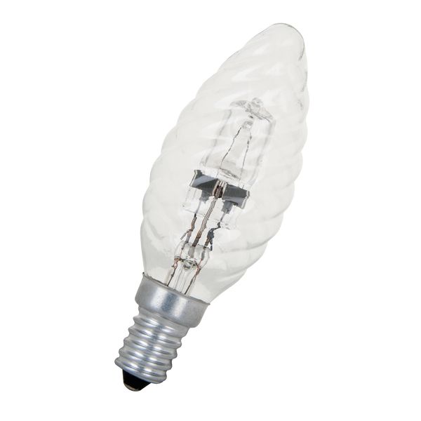 easy eco Twisted C35 E14 240V 28W Clear image 1