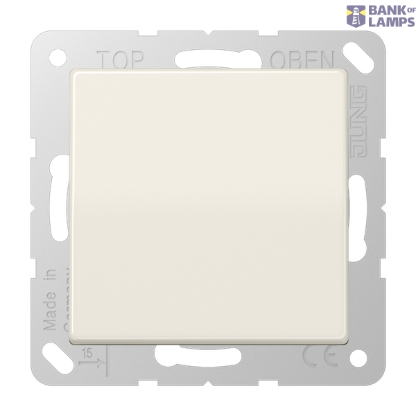 SCHUKO socket, 16 A 250 V ~, without claws, integrated increased contact protection, SAFETY+, hinged cover, Duroplast, AS series, white image 1