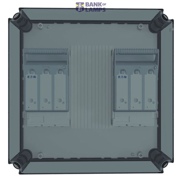 NH panel enclosure 2x XNH00, MB 160A 3p image 3