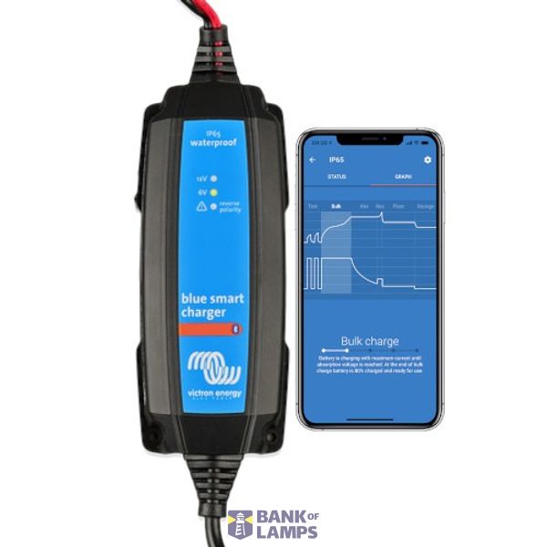 Blue Smart IP65 Charger 6V/12V-1,1 230V UK Retail image 1