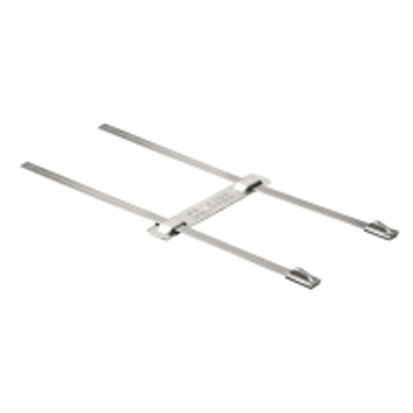 Stainless steel markers, Conductor and cable markers, 93 x 10 mm, silver image 1