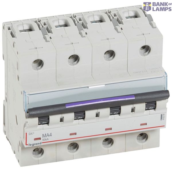 MCB DX3 4P MA4 50kA image 2