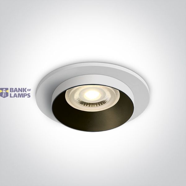 WHITE GU10 10W DARK LIGHT image 1