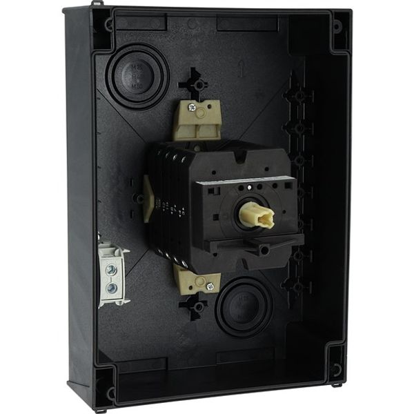 T5-4-15682/I5/SVB-SW Main switch, T5, 100 A, surface mounting, 4 contact unit(s), 6 pole, 1 N/O, 1 N/C, STOP function, With black rotary handle and locking ring, Lockable image 13